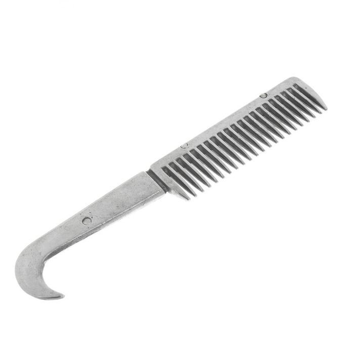 Durable Polished Horse Pony Grooming Comb Tool Currycomb Accessory