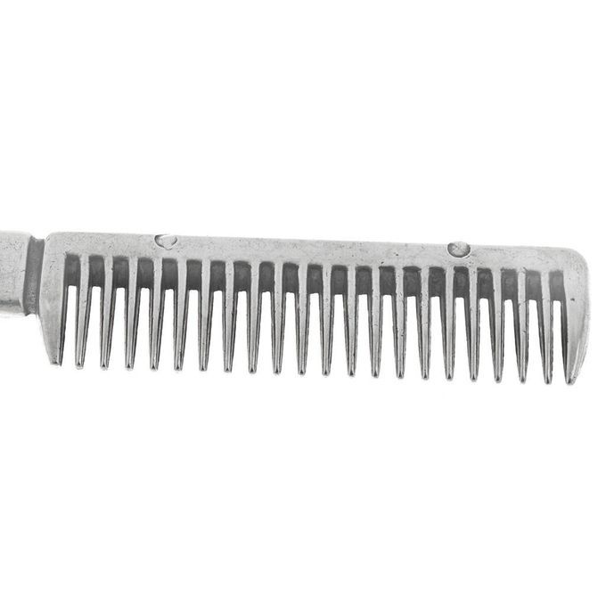 Durable Polished Horse Pony Grooming Comb Tool Currycomb Accessory