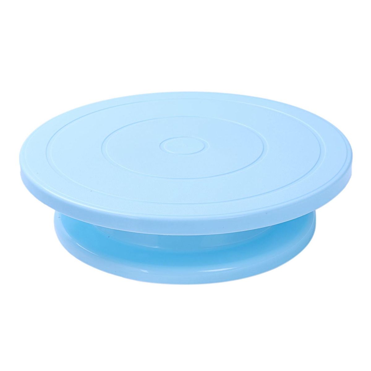Plastic Cake Turntable Rotating Anti-skid Round Cake Decorating Stand Cake Rotary Table Plate Kitchen DIY Pan Baking Tool