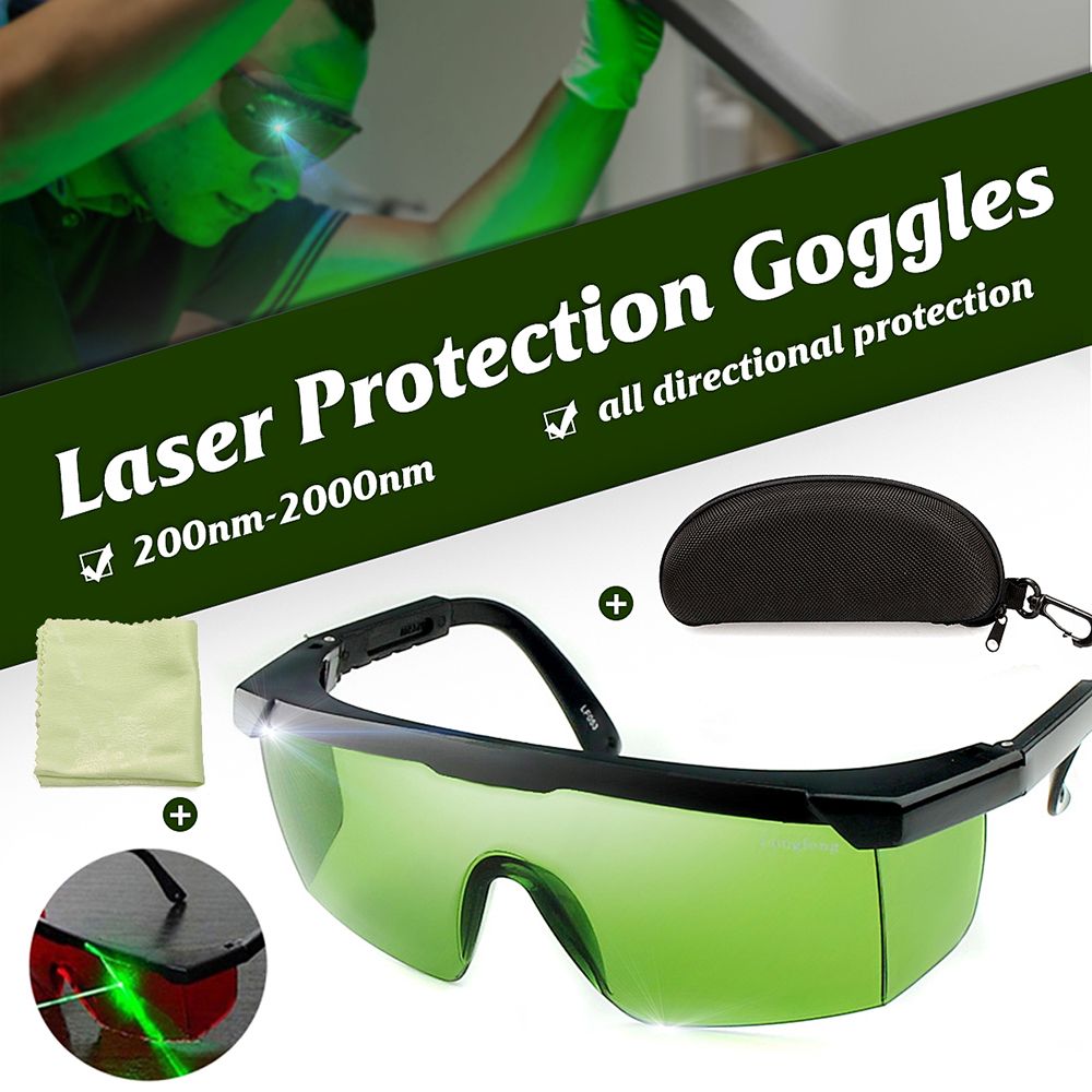 Laser Protection 200nm-2000nm Laser Safety Glasses OD4+
