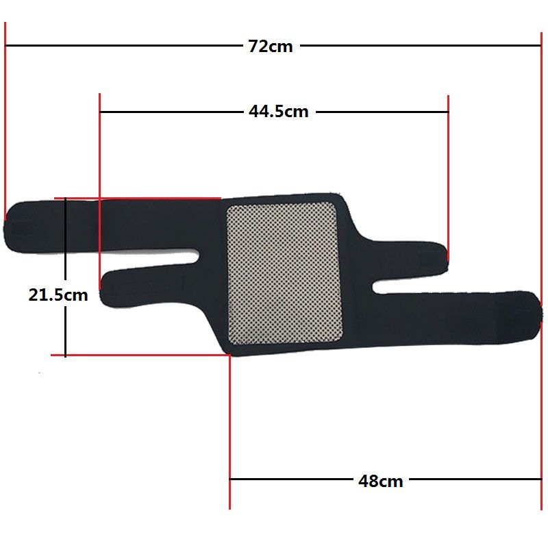 1Pair Tourmaline Self Heating Knee Pads Magnetic Therapy Kneepad Arthritis Brace Outdoor Sports Warm Knee Massage Sleeve(#1 Pair Knee Pad)