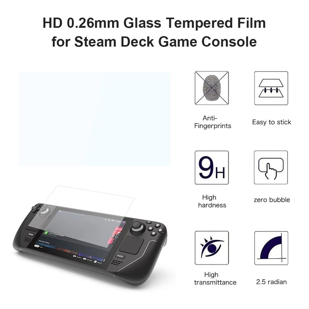 Glass Film For Deck Game Console