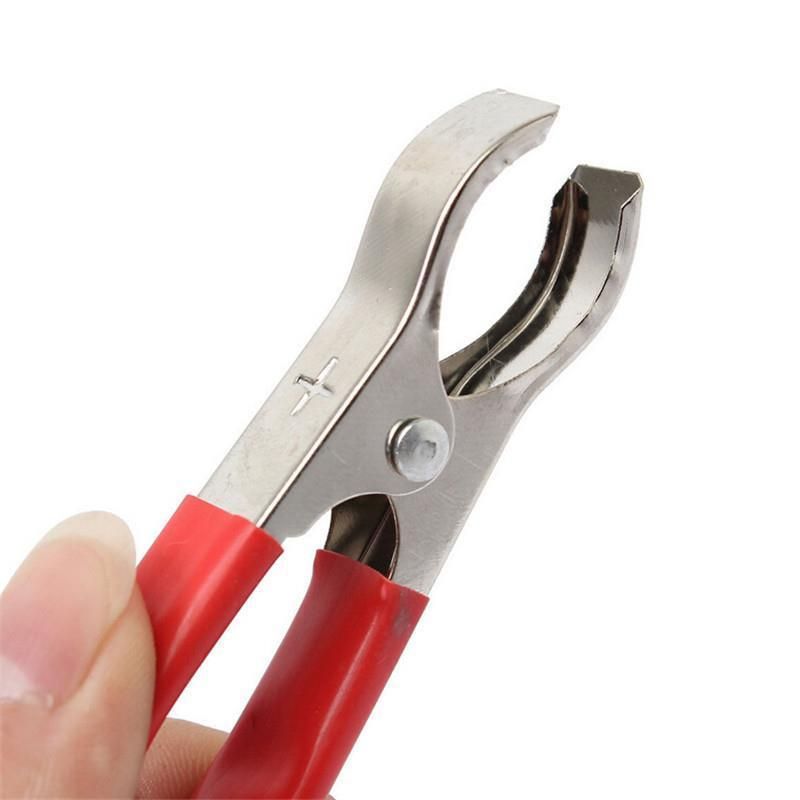 2pcs 30a 75mm Crocodile Car Caravan Van Test Lead Clips