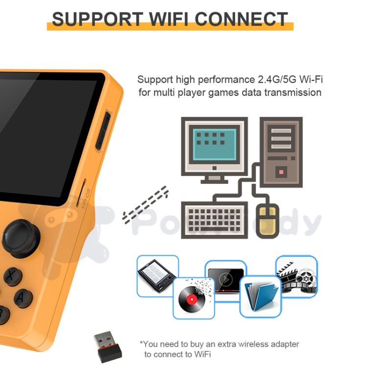 RGB20S Open Source Handheld Game Console 16GB Without Game