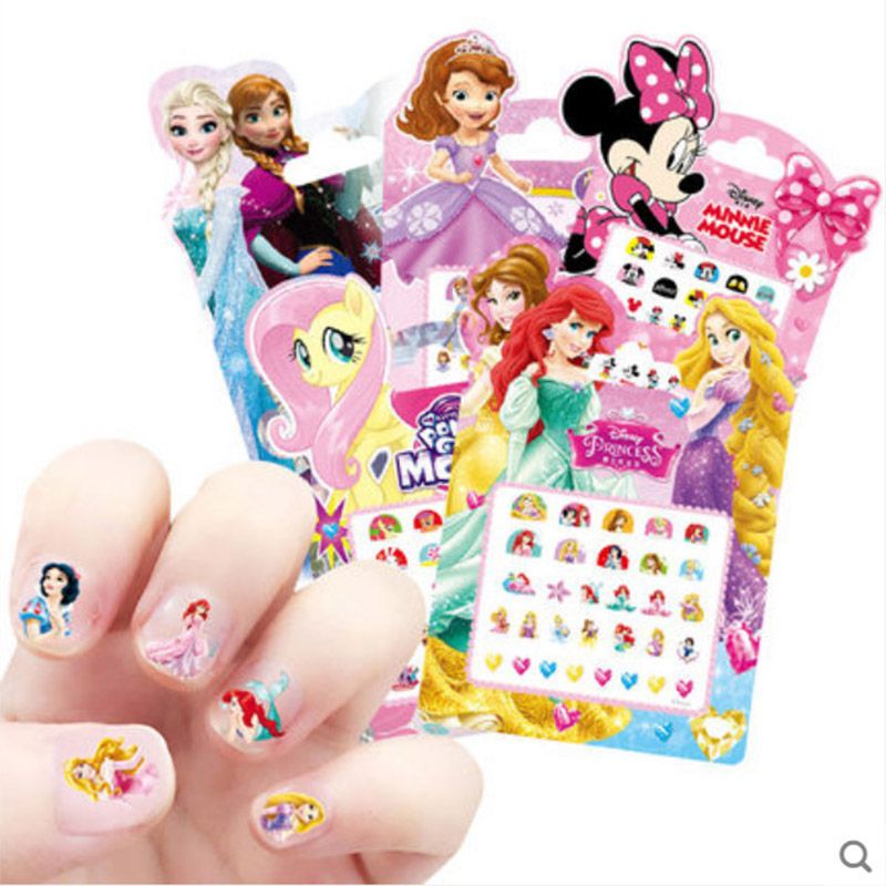 Disney Frozen Elsa And Anna Snow Queen Nail Stickers Toy
