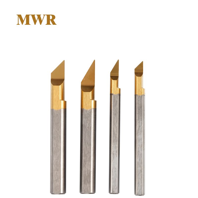 MWR 4 C45°L10 Boring Tool Turning Lathe Chamfering And Profiling Tungsten Carbide Alloy