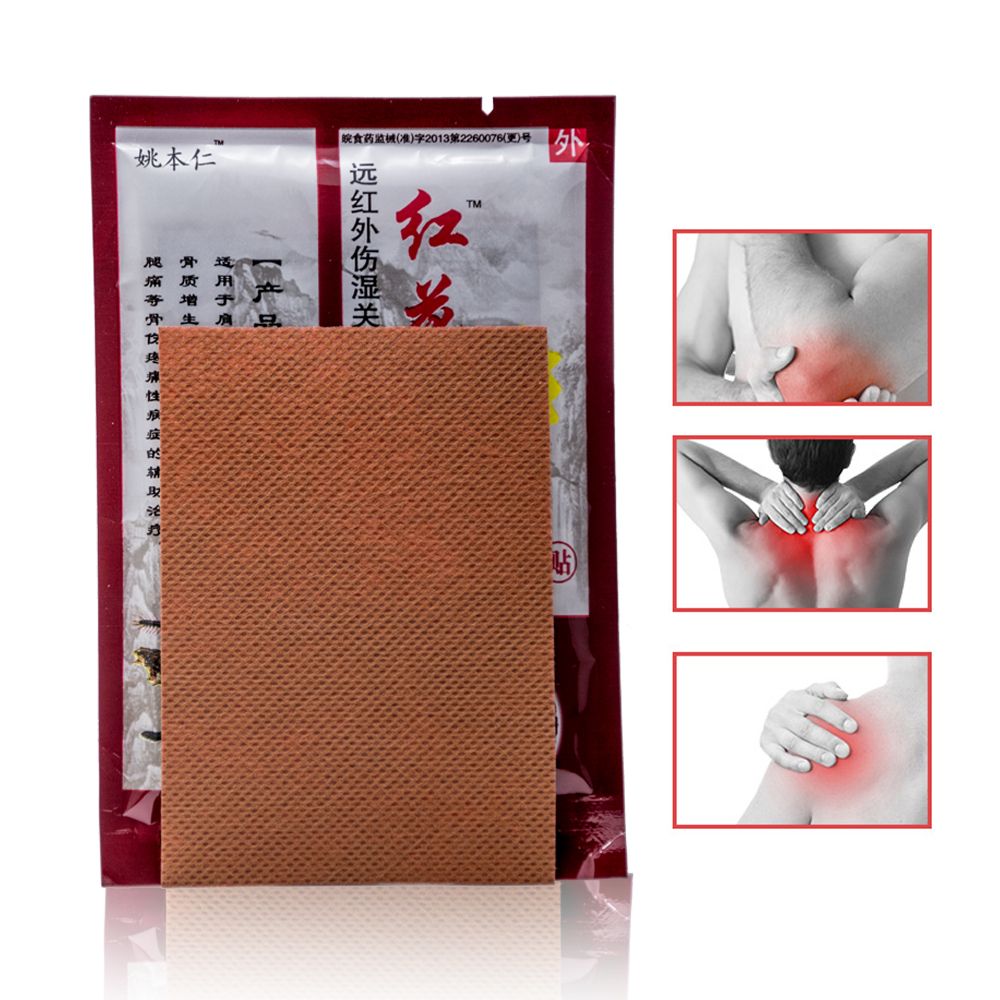 160pcs Plaster Massage Health Back Relief Plaster D0888 Pain Relief Care Heat Pain Pain Chinese Patch Body Medical