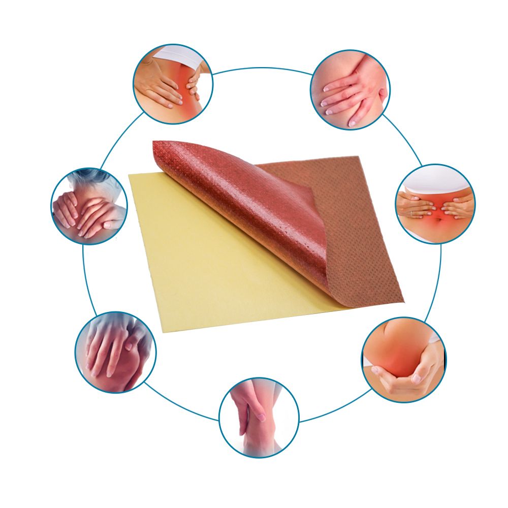 160pcs Plaster Massage Health Back Relief Plaster D0888 Pain Relief Care Heat Pain Pain Chinese Patch Body Medical