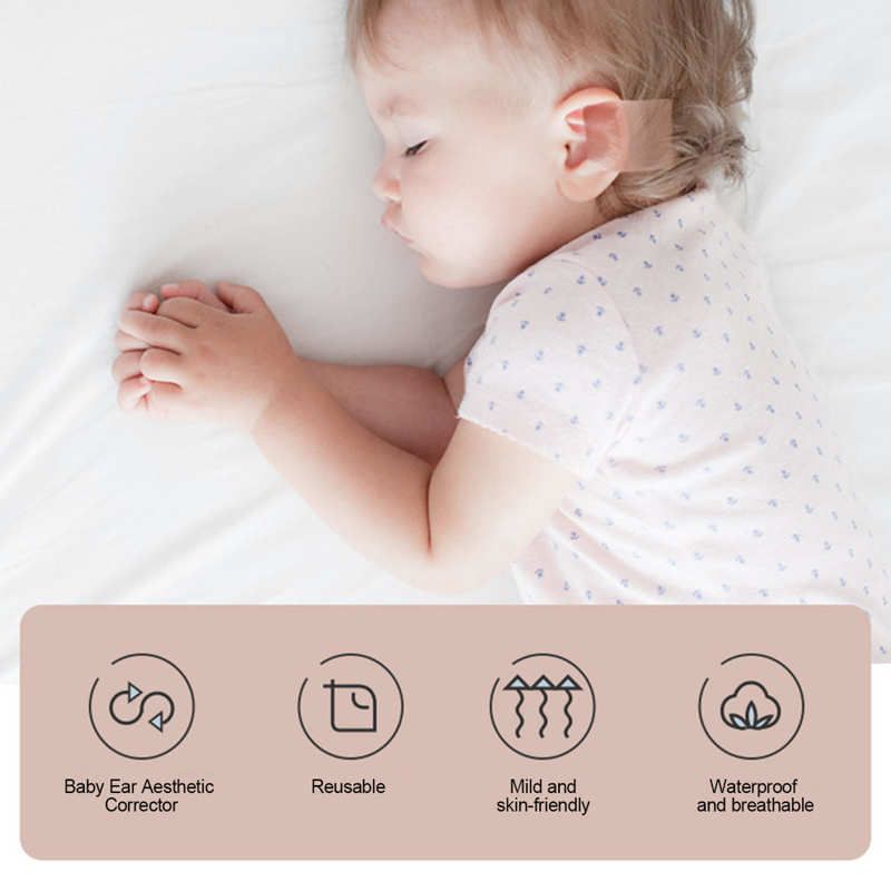 Silicone Kids Infant Protruding Ear Patch Stickers Newborn Baby Ear Aesthetic Cosmetic Ear Corrector Ear Care Correction Tape ACU