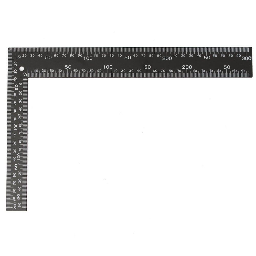 8 X 12'' Roofing Square Dual Marking Right Angle Picture Framing Carpenter Ruler