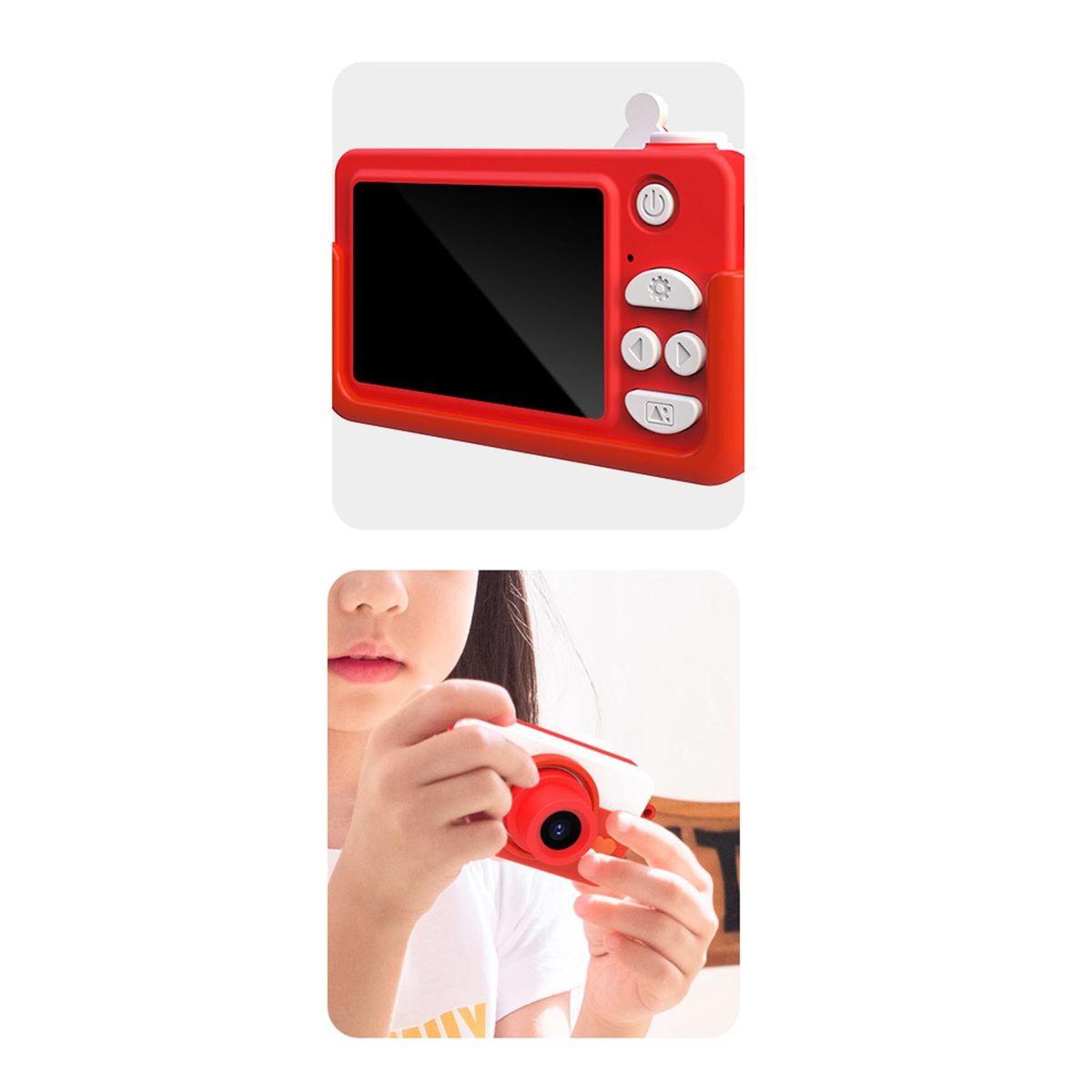 Kids Camera 2" IPS HD Display Screen 2400W Pixels 1080P With 32G Card