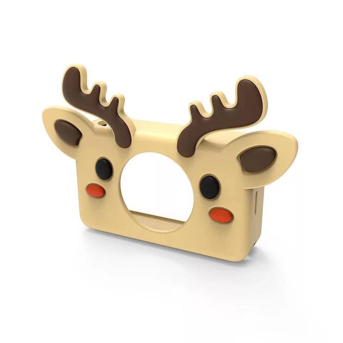 Silicone  Shockproof Carrying Case For Children' Light Brown Deer