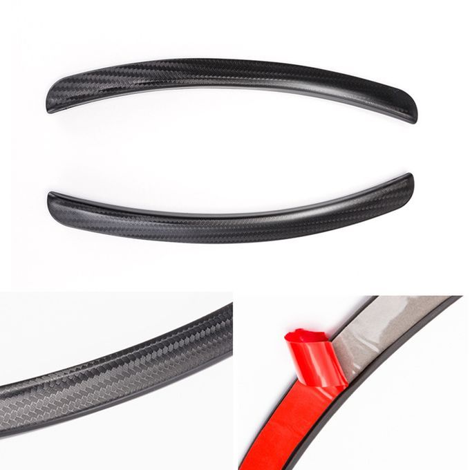 2Pcs Universal Car Anti Collision Fender Flares Guard-Black
