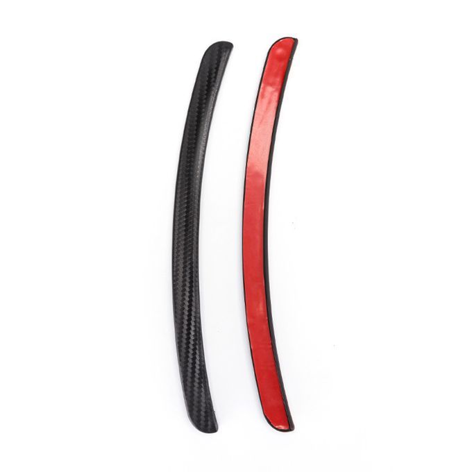 2Pcs Universal Car Anti Collision Fender Flares Guard-Black