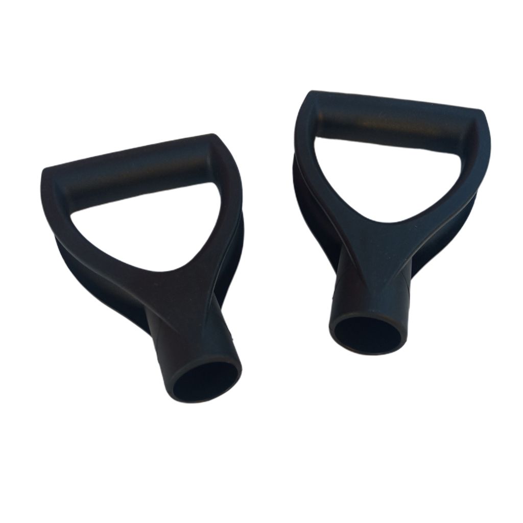 2pcs Snow Shovel D Grip Handle Replacement Fits For Spades Forks And
