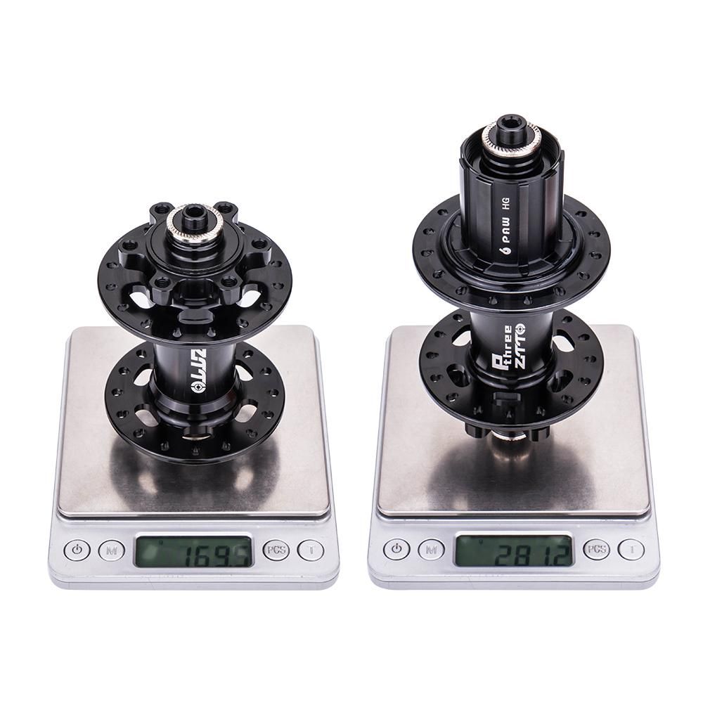 6 Bolts Disc Brake Hubs Aluminum Alloy Mountain Bike Bicycle Front and Rear Hub Set 32 Holes for HG System