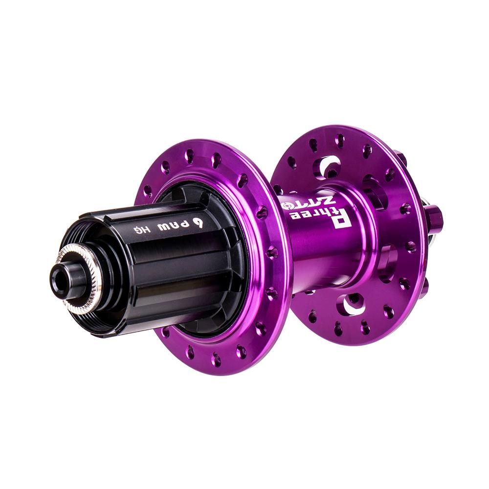 6 Bolts Disc Brake Hubs Aluminum Alloy Mountain Bike Bicycle Front and Rear Hub Set 32 Holes for HG System