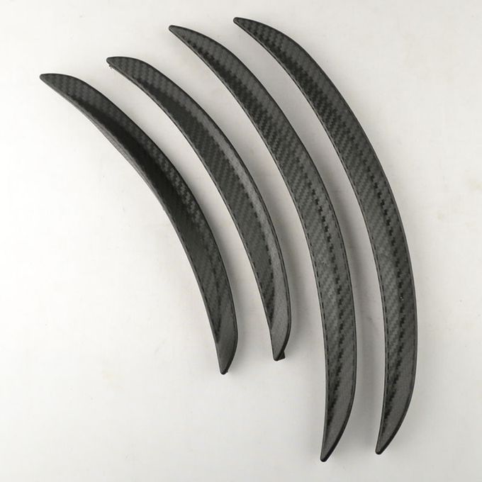 2pcs Universal Car Side Wheel Arch Fender Flare Unpaint Trim Cover