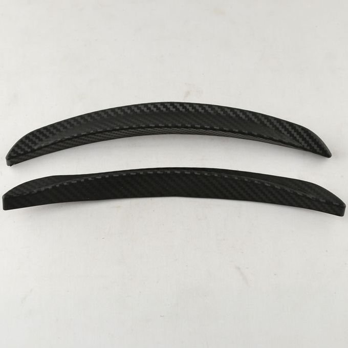 2pcs Universal Car Side Wheel Arch Fender Flare Unpaint Trim Cover