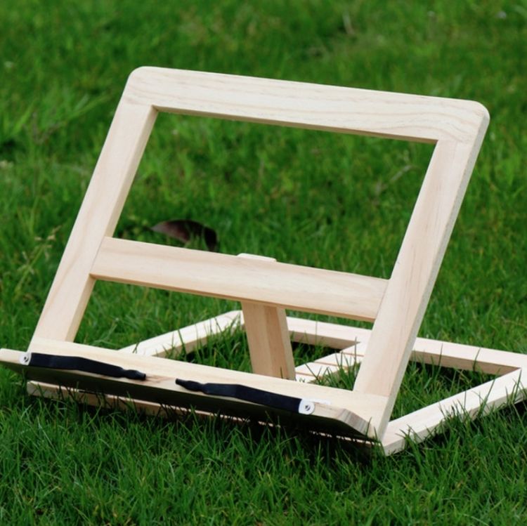 Notebook Stand Anti-myopia Book Stand, Colour: Log Iron Clip