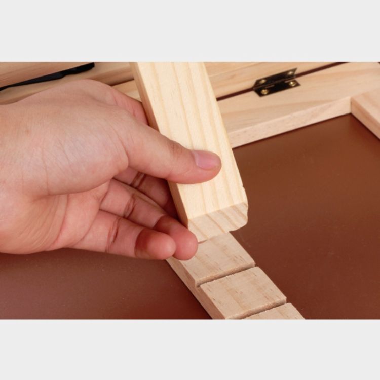 Notebook Stand Anti-myopia Book Stand, Colour: Log Iron Clip