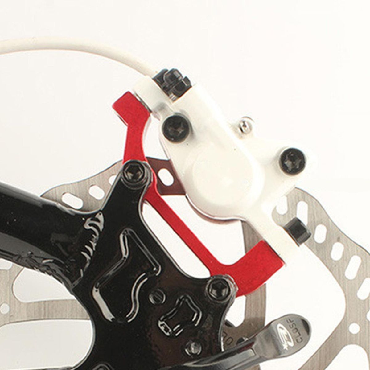 Caliper Adapter High Hardness Bicycle Disc Brake Rotor Red
