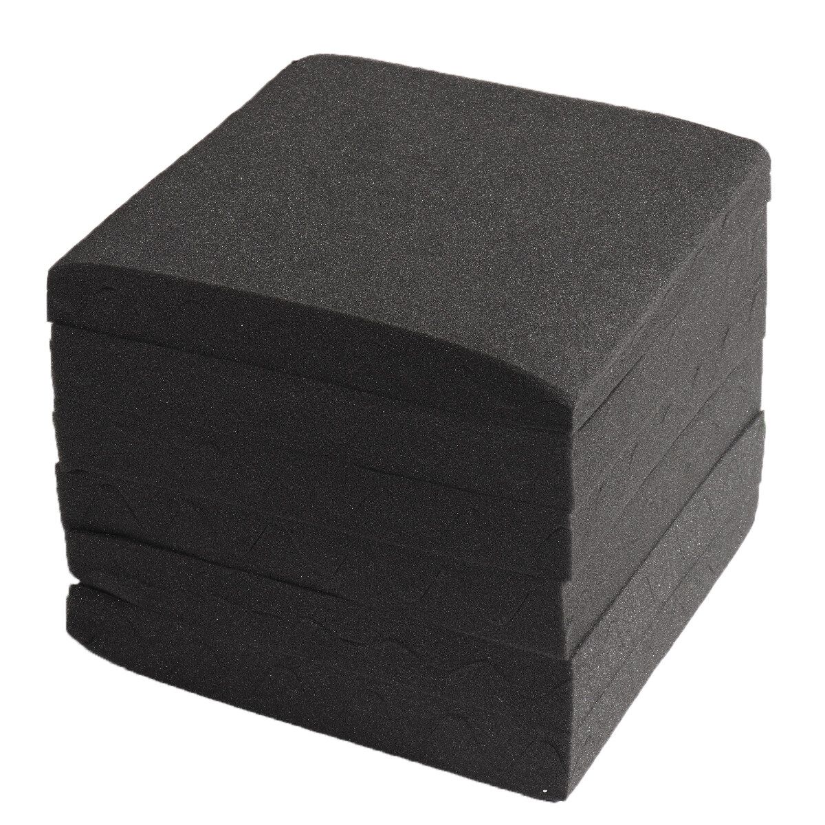12Pcs/Set Studio Acoustic Foam Panels Tile Sound Insulation Proofing 30x30x4cm