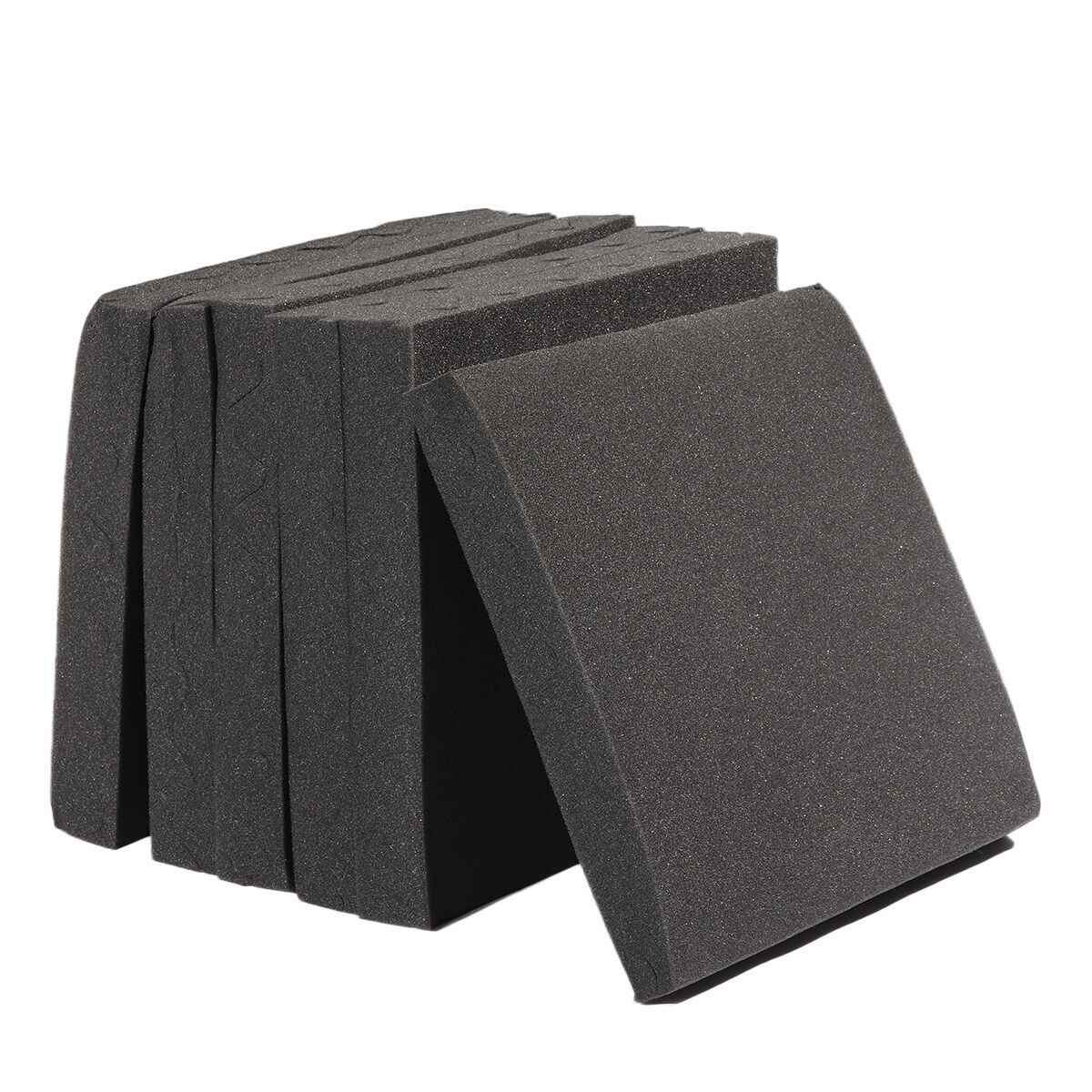 12Pcs/Set Studio Acoustic Foam Panels Tile Sound Insulation Proofing 30x30x4cm