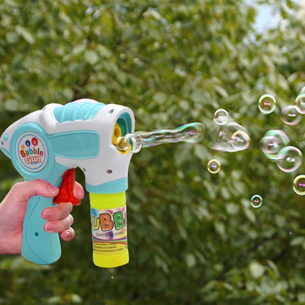Summer Electric Automatic Soap Bubble Machine Bubble Blower