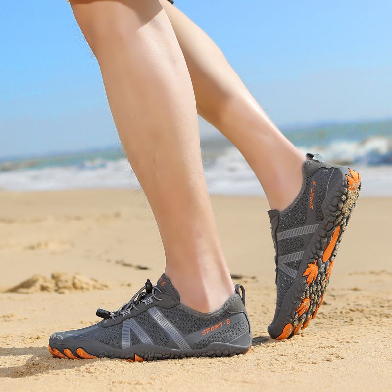 Men's Water Play Shoes Beach Slippers Swimming Shoes Gray