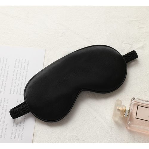 Sleeping Eye Mask With Elastic Band-Black