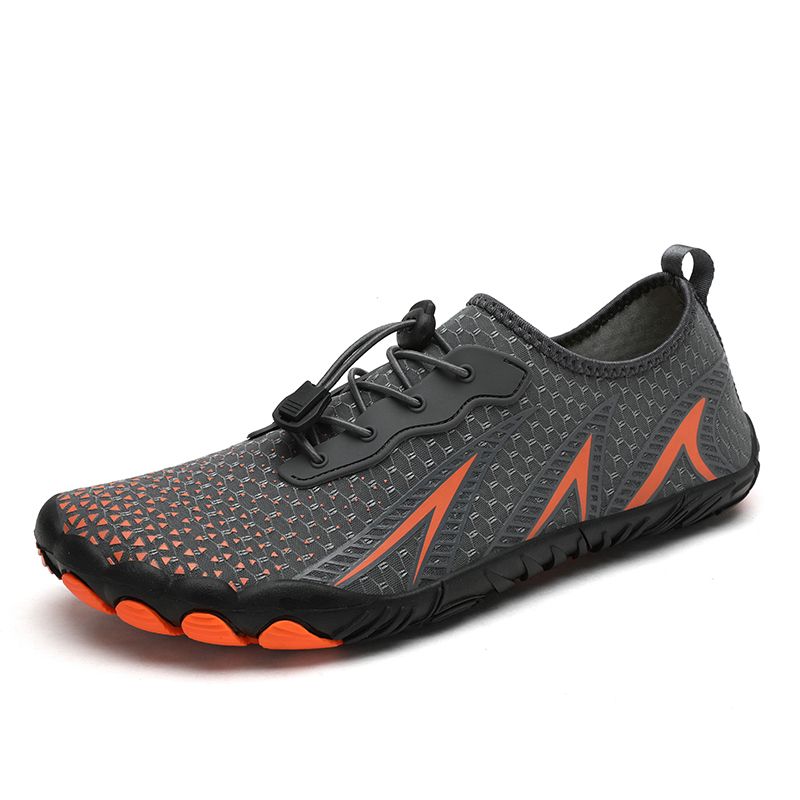 Women Upstream Shoes Aqua Shoes Barefoot Swimming Shoes Gray