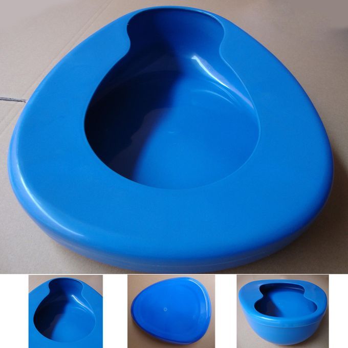 Smooth Contoured Bedpan Seat Urinal For Bedridden Patient Incontinence
