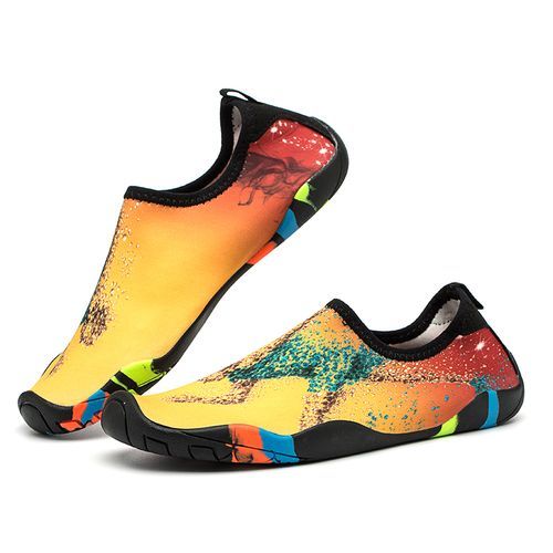 Boys' Swimming Water Shoes Sports Quick-Drying Shoes Gold