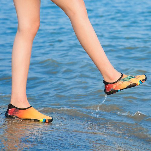 Boys' Swimming Water Shoes Sports Quick-Drying Shoes Gold