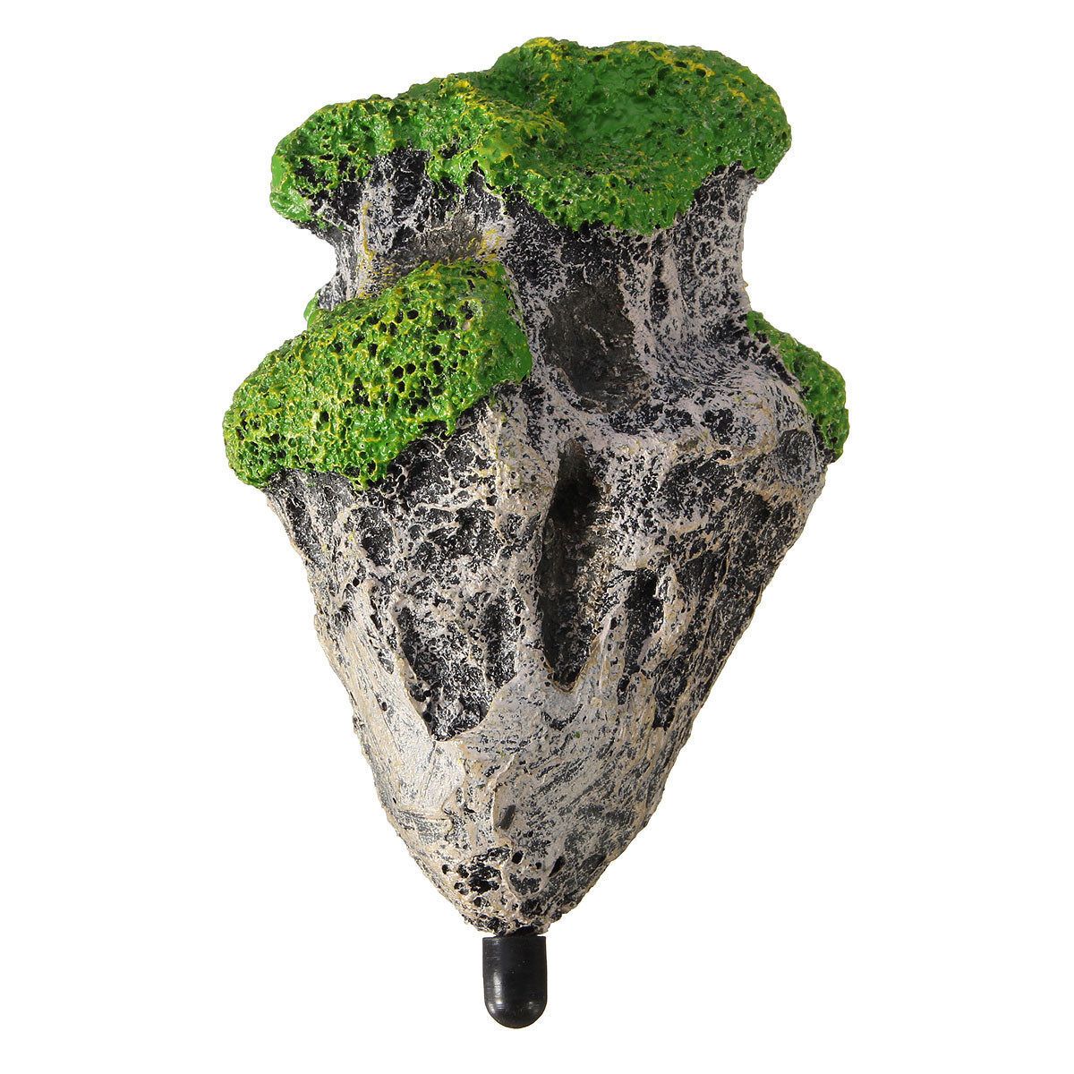 New Large Aquarium Fish Tank Floating Rocks Suspended Decoration Ornament S S 9.2x6 Cm/3.6x2.4 Inch