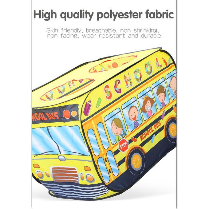 Truck Play Tent For Kids Toddlers Playhouse Game Social School Bus