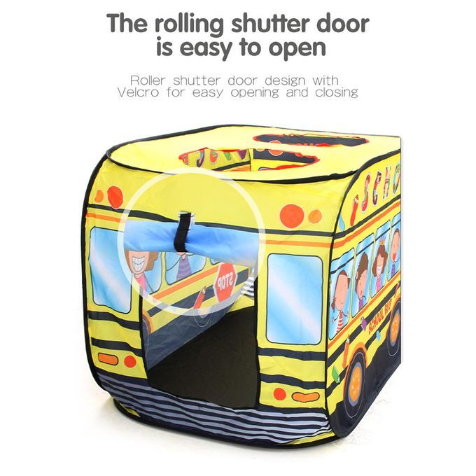 Truck Play Tent For Kids Toddlers Playhouse Game Social School Bus