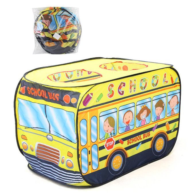 Truck Play Tent For Kids Toddlers Playhouse Game Social School Bus