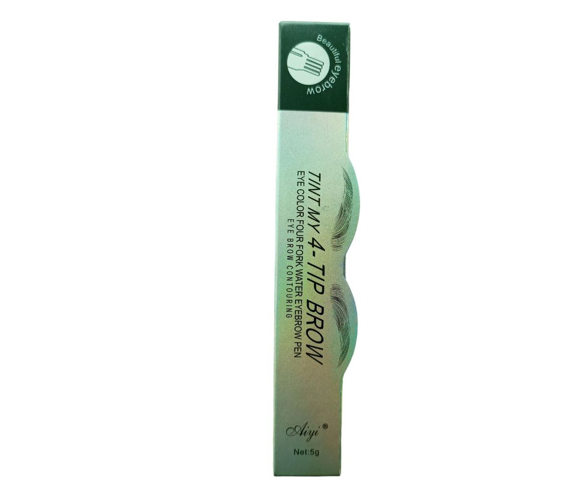 Water Resistant Eyebrow Pencil - Dark Brown 2pcs