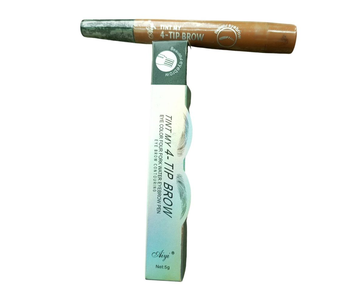 Water Resistant Eyebrow Pencil - Dark Brown 2pcs