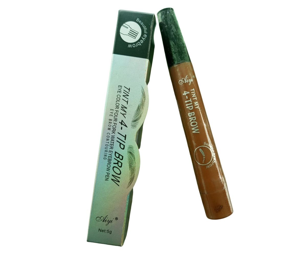 Water Resistant Eyebrow Pencil - Dark Brown 2pcs