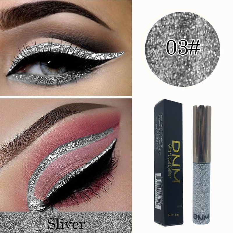 16pcs Glitter Sequin EyeShadow Shiny Long Waterproof Makeup