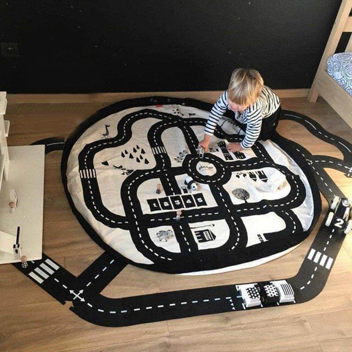 Kids Toy Storage Bag Pad Playmats