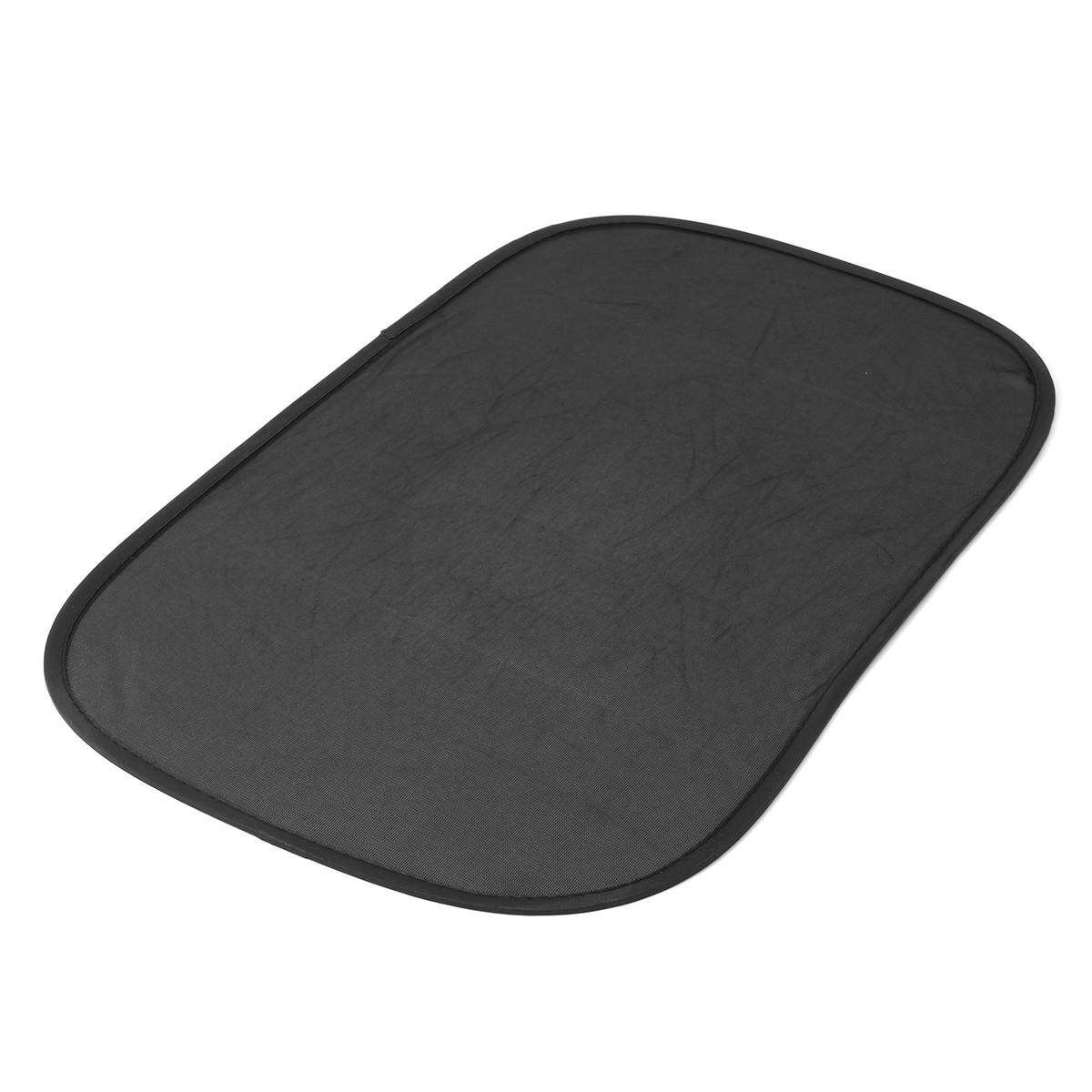 4Pcs 50x30cm Car Electrostatic Adsorption Window Shade Wind Shield Visor Car Sunshades Sunscreen