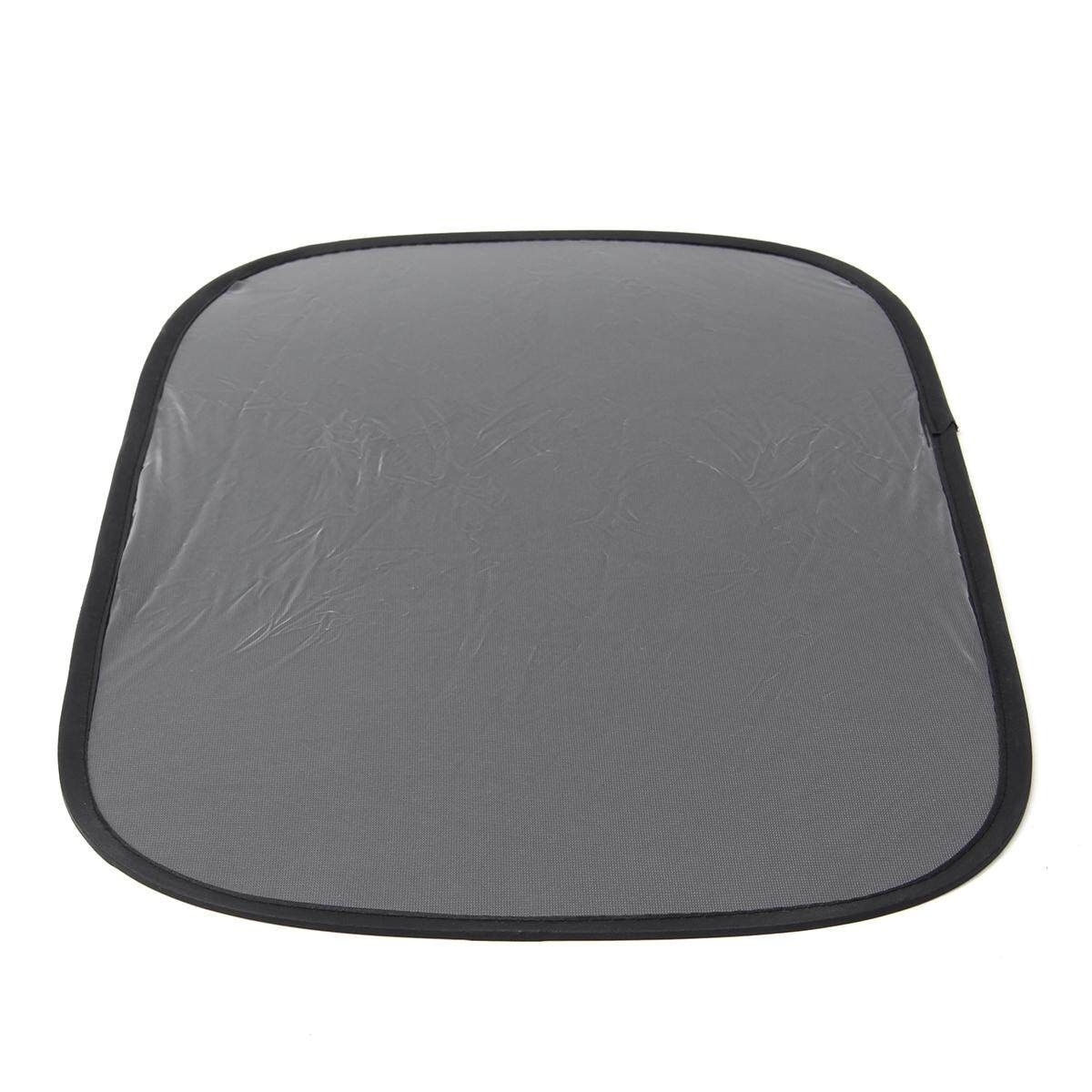 4Pcs 50x30cm Car Electrostatic Adsorption Window Shade Wind Shield Visor Car Sunshades Sunscreen