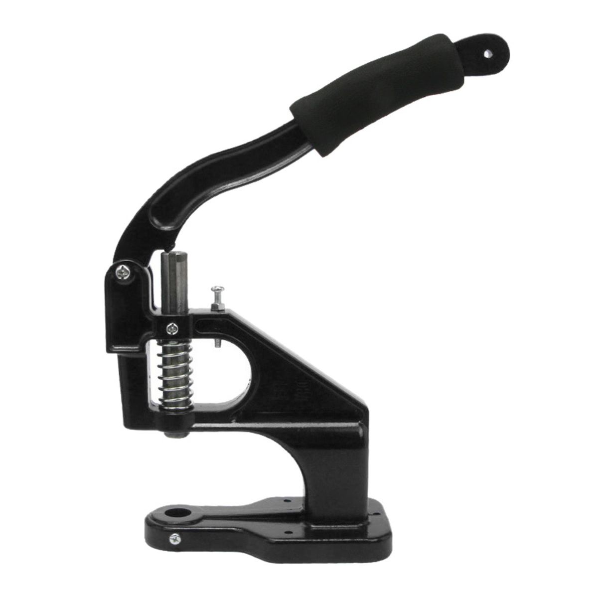 Manual Grommet Eyelet Machine   Button Press Tool For Rivets Black