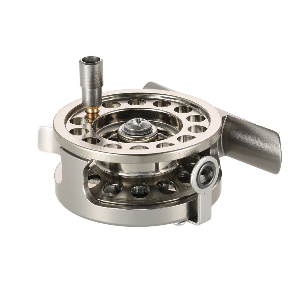 Fly Fishing Reel Right Handed Aluminum Alloy Smooth Rock Ice