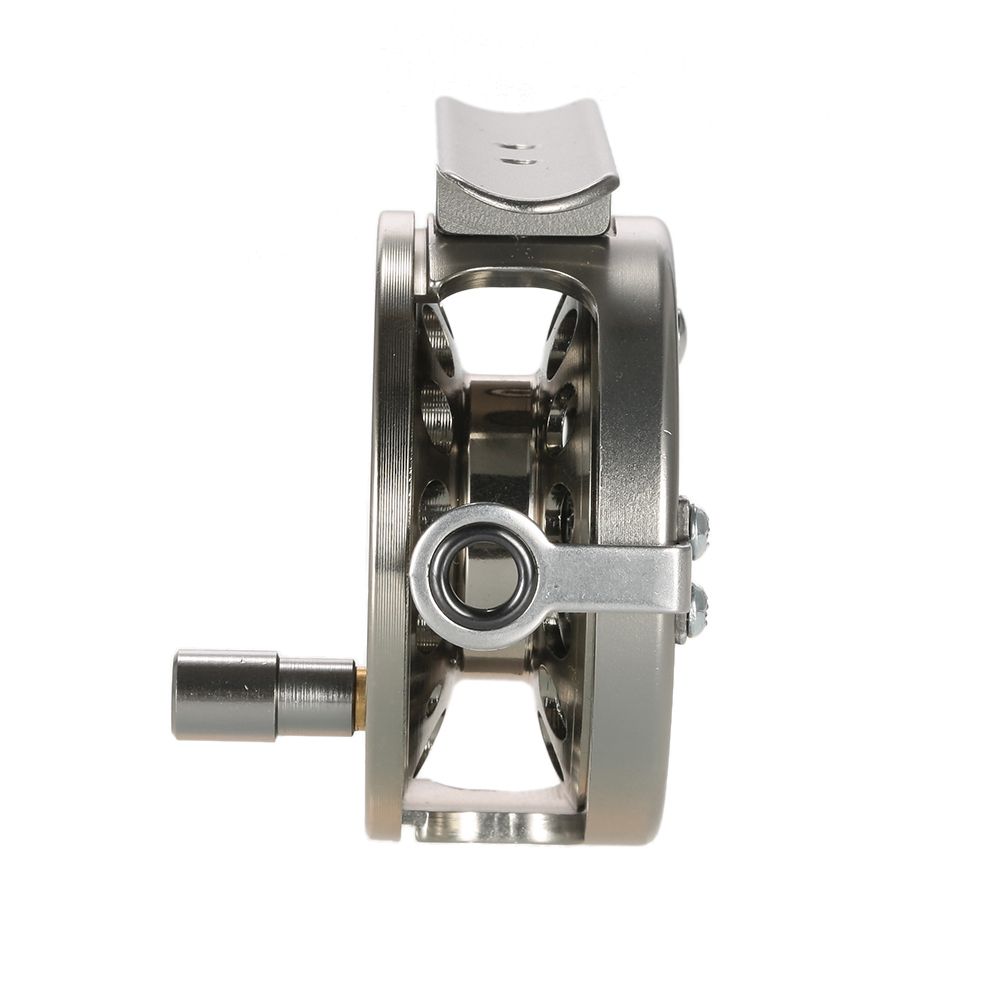 Fly Fishing Reel Right Handed Aluminum Alloy Smooth Rock Ice