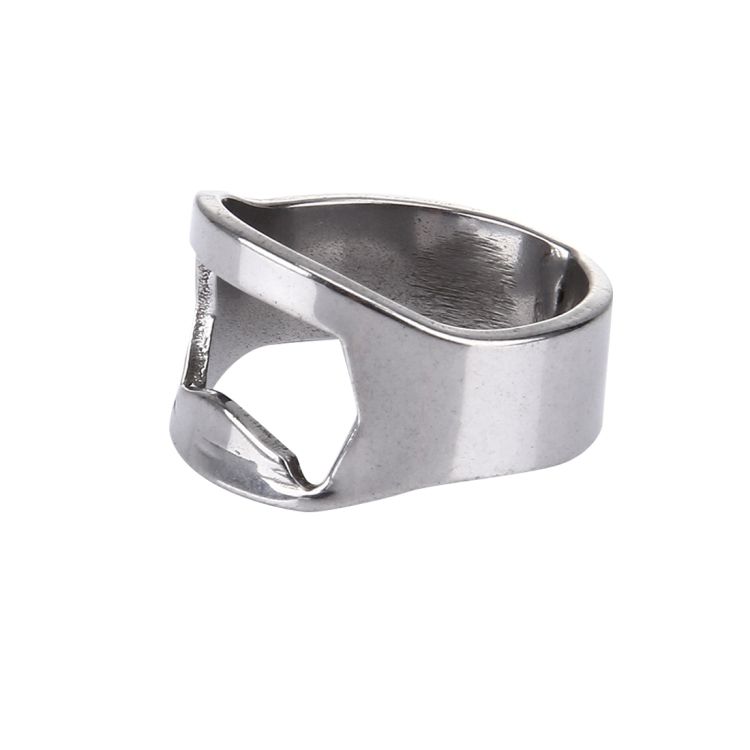 Ring Style Metal Beer Bottle & Can Opener